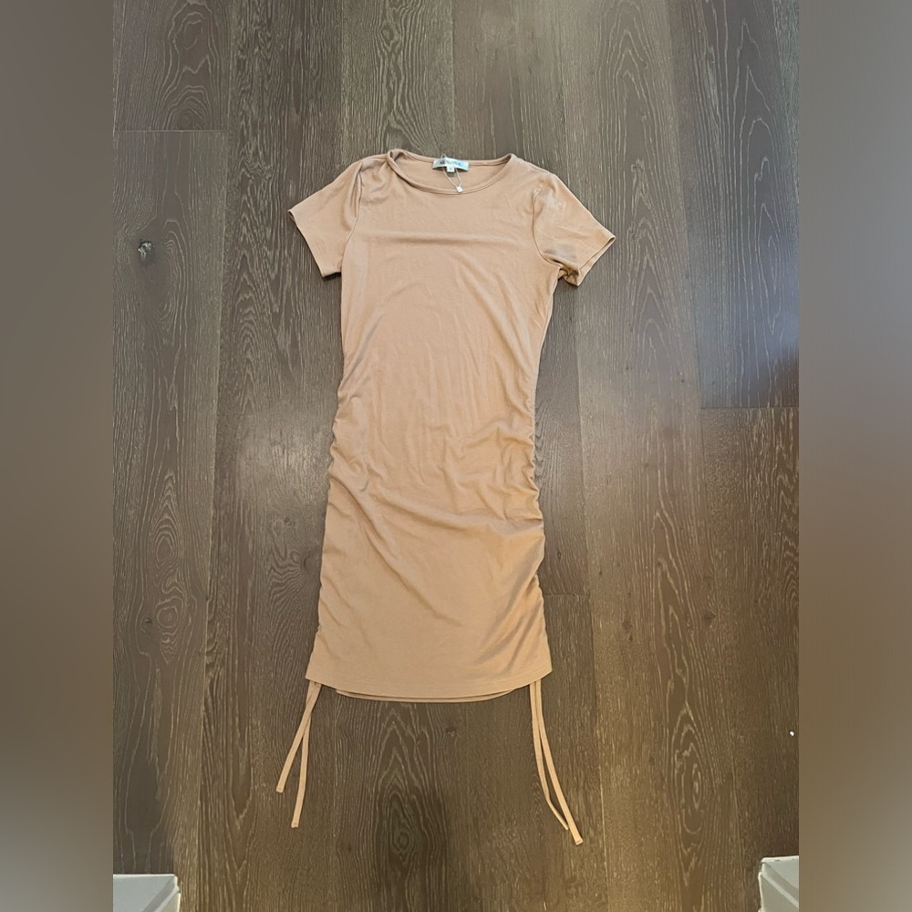 Tan dress from Nenona!